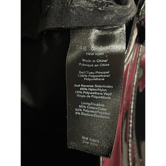 rag & bone Black Patent Leather Pants - Picture 5 of 5